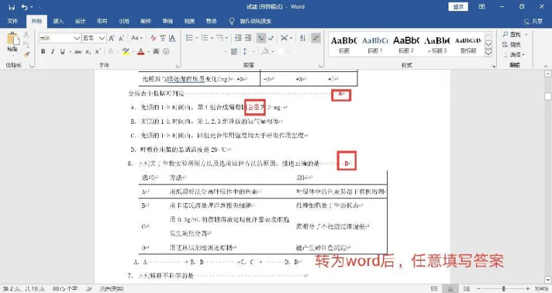 PDF转word