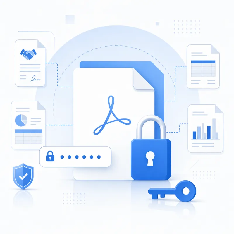 为什么要给PDF文件设置密码保护