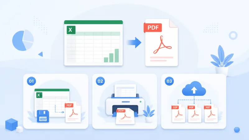 一、excel怎么转pdf格式?先了解常用方式