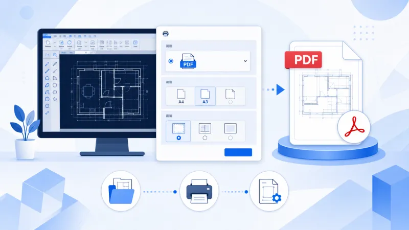 三、使用CAD软件自带打印功能转换PDF