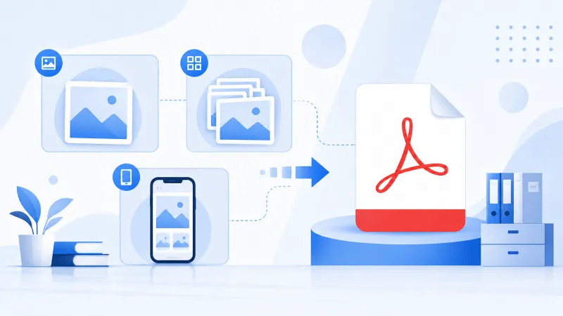 一、图片怎么转pdf？先了解常见转换场景